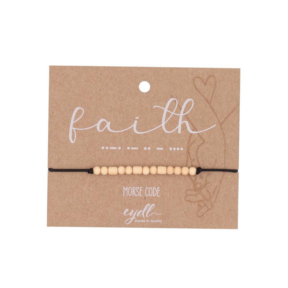 Faith | Morse Code Armband