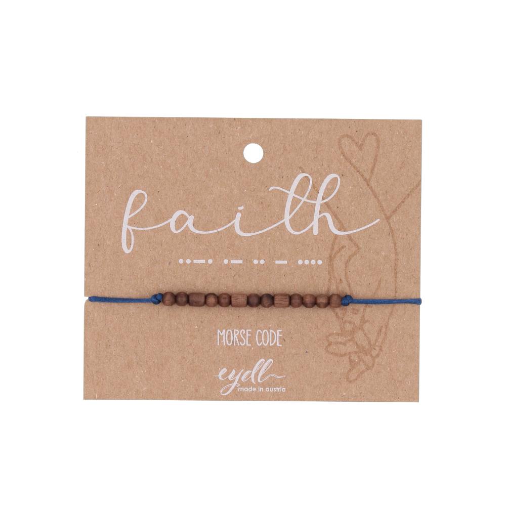Faith | Morse Code Armband