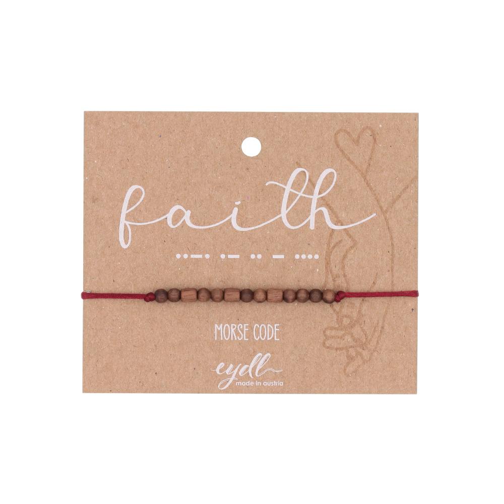 Faith | Morse Code Armband