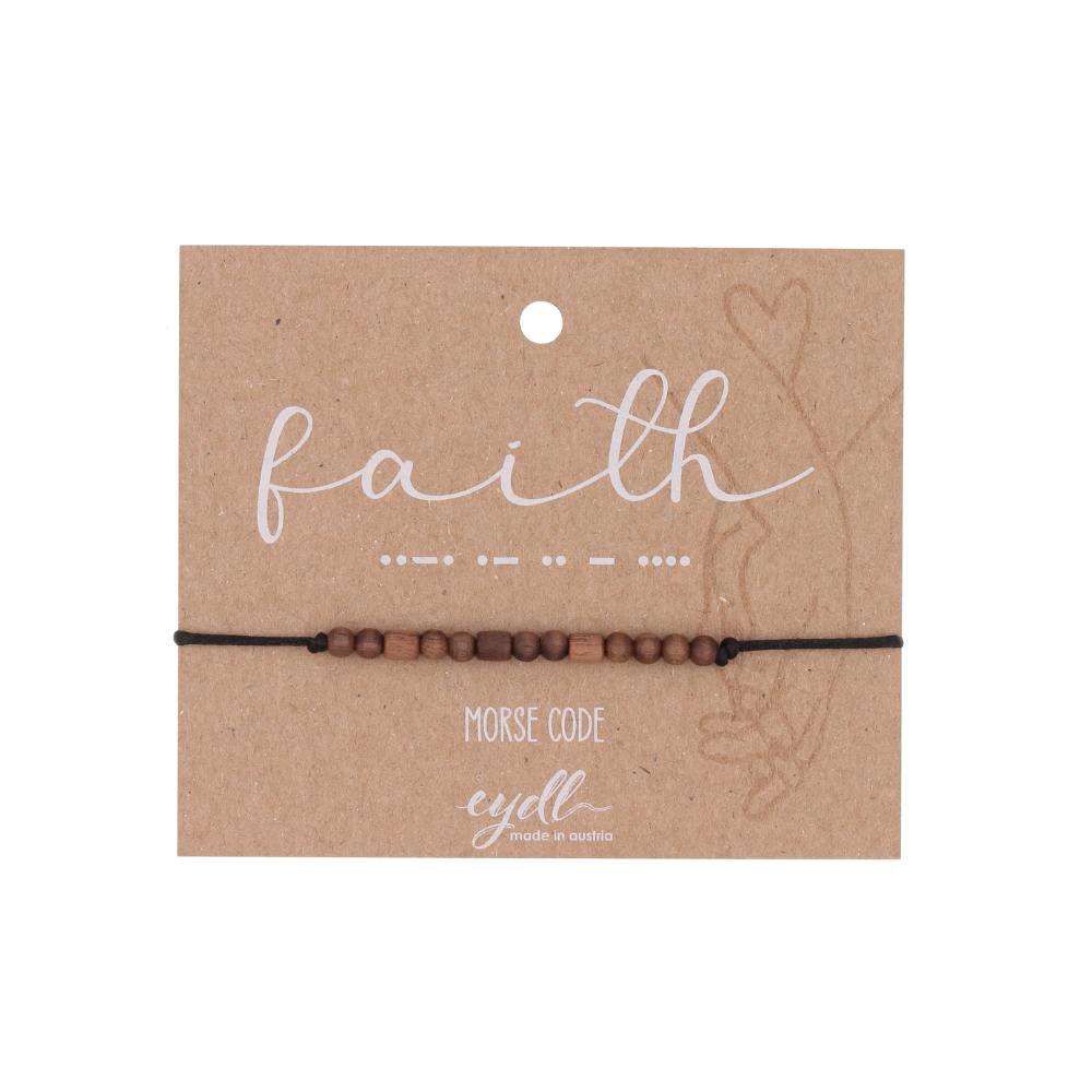 Faith | Morse Code Armband