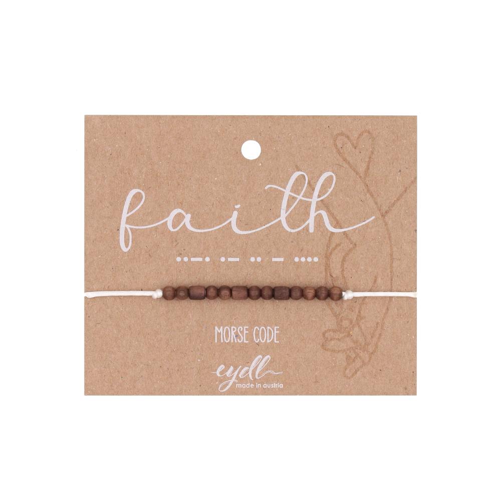 Faith | Morse Code Armband