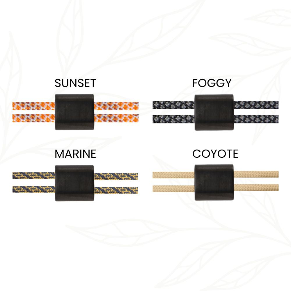 Pfote | Armband Kona Edelstahl schwarz