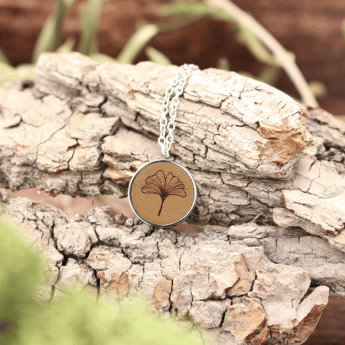 Ginkgo Blatt | Halskette Skyla