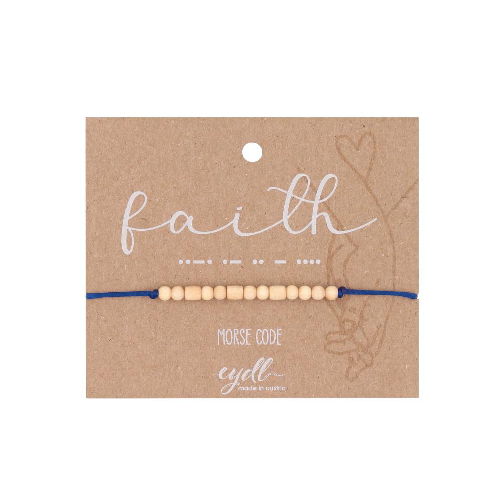 Faith | Morse Code Armband