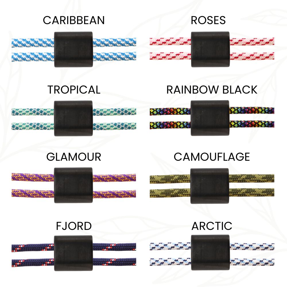 Pfote | Armband Kona Edelstahl schwarz