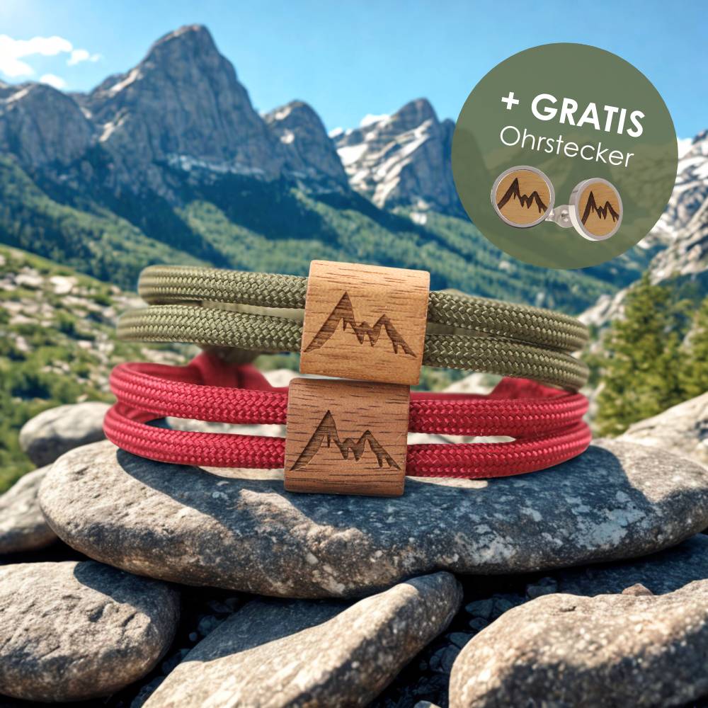 Berg | Partnerarmband Set