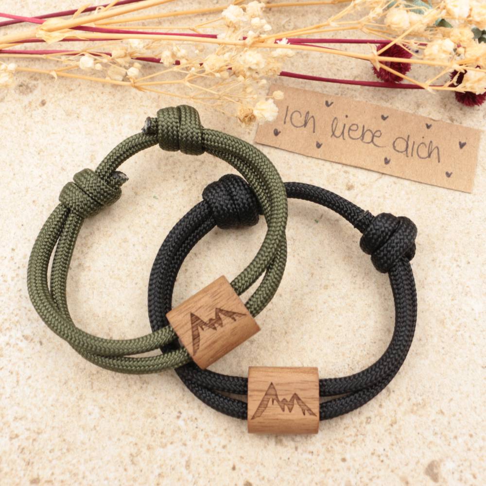 Berg | Partnerarmband Set