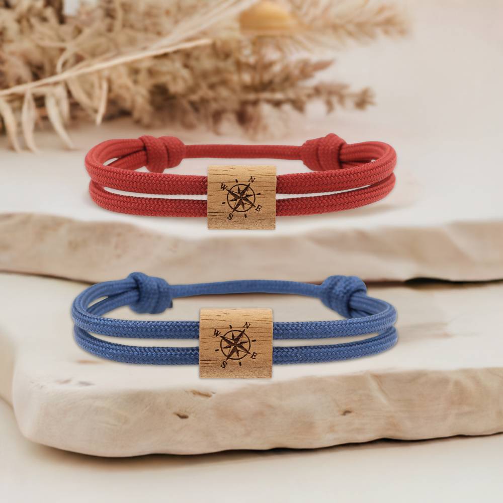 Windrose | Partnerarmband Set