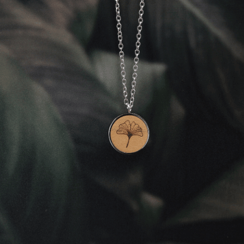 Ginkgo Blatt | Halskette Skyla